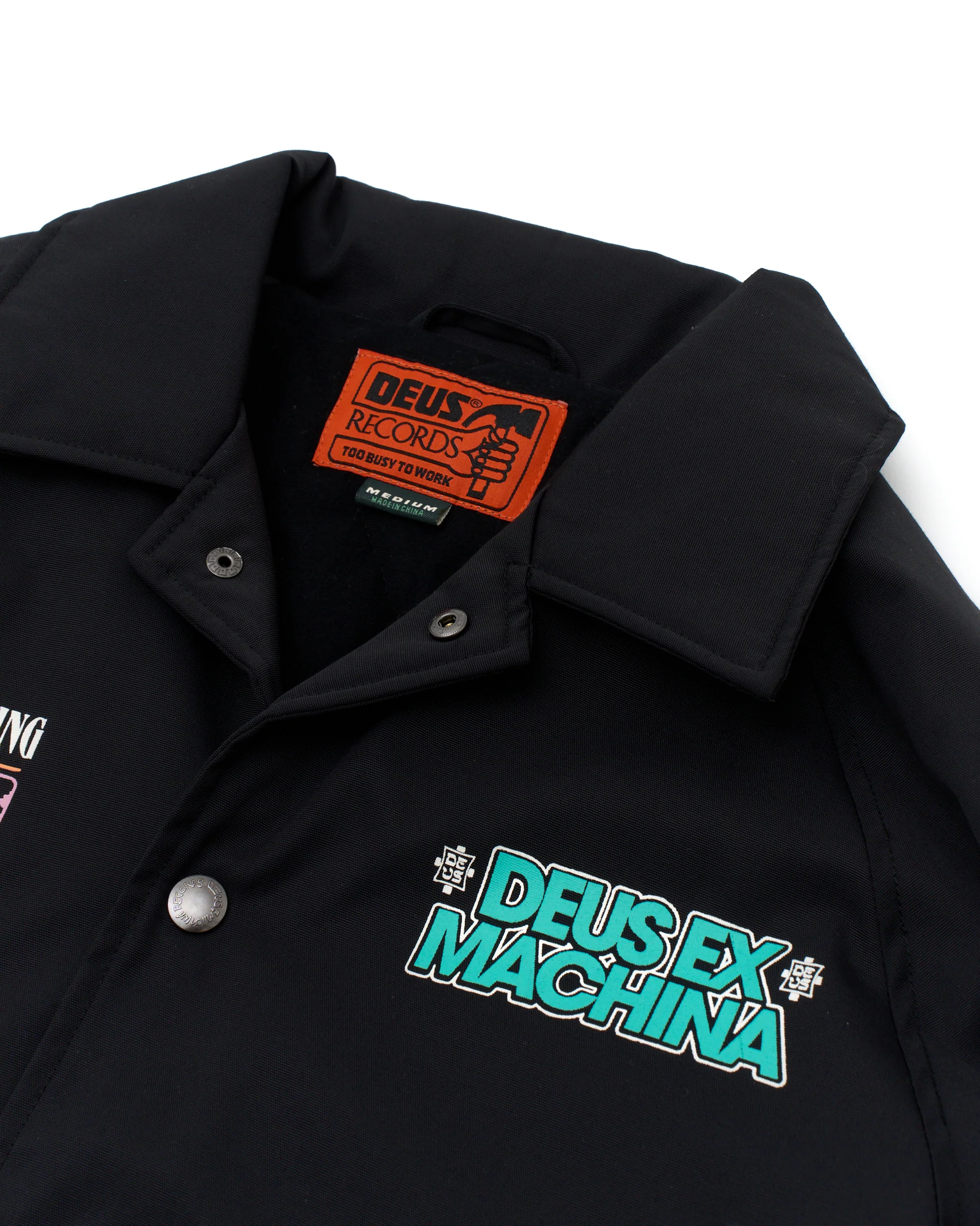 Bigkissu Coach Jacket - Black - Image 7