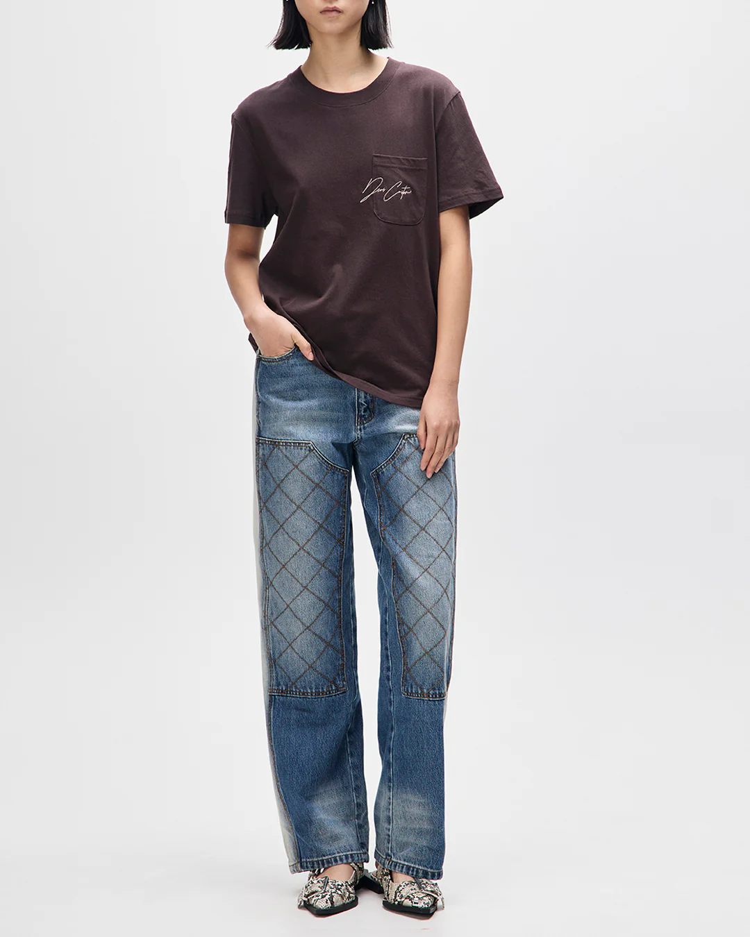 Bird Scratch Tee - Java Brown - Image 5