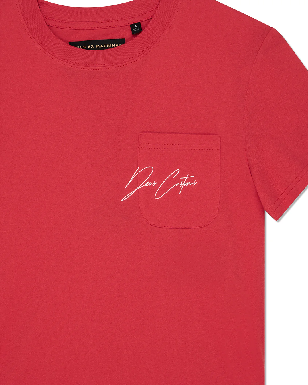 Bird Scratch Tee - Poinsettia Red - Image 7