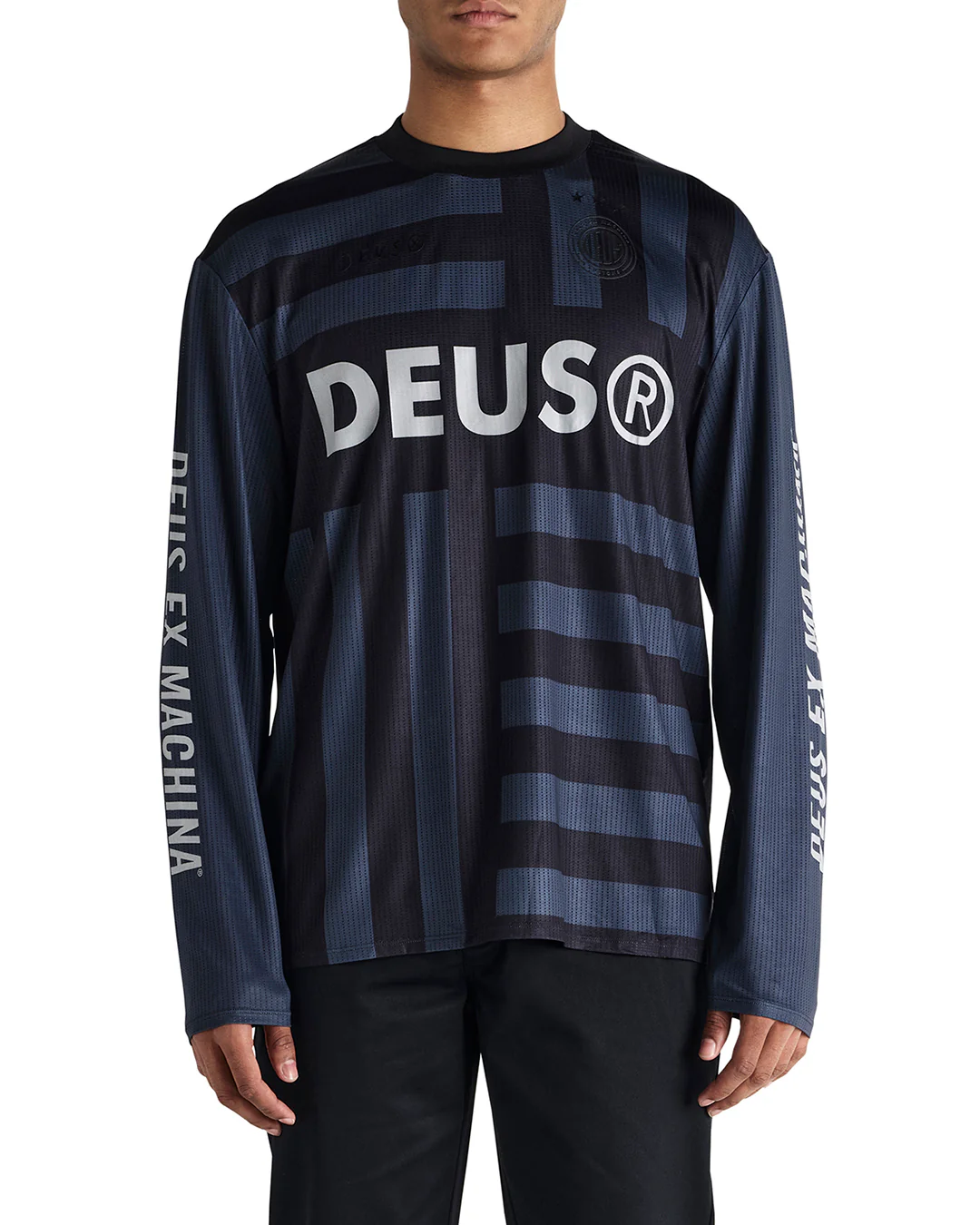 Blackout Moto Jersey - Black