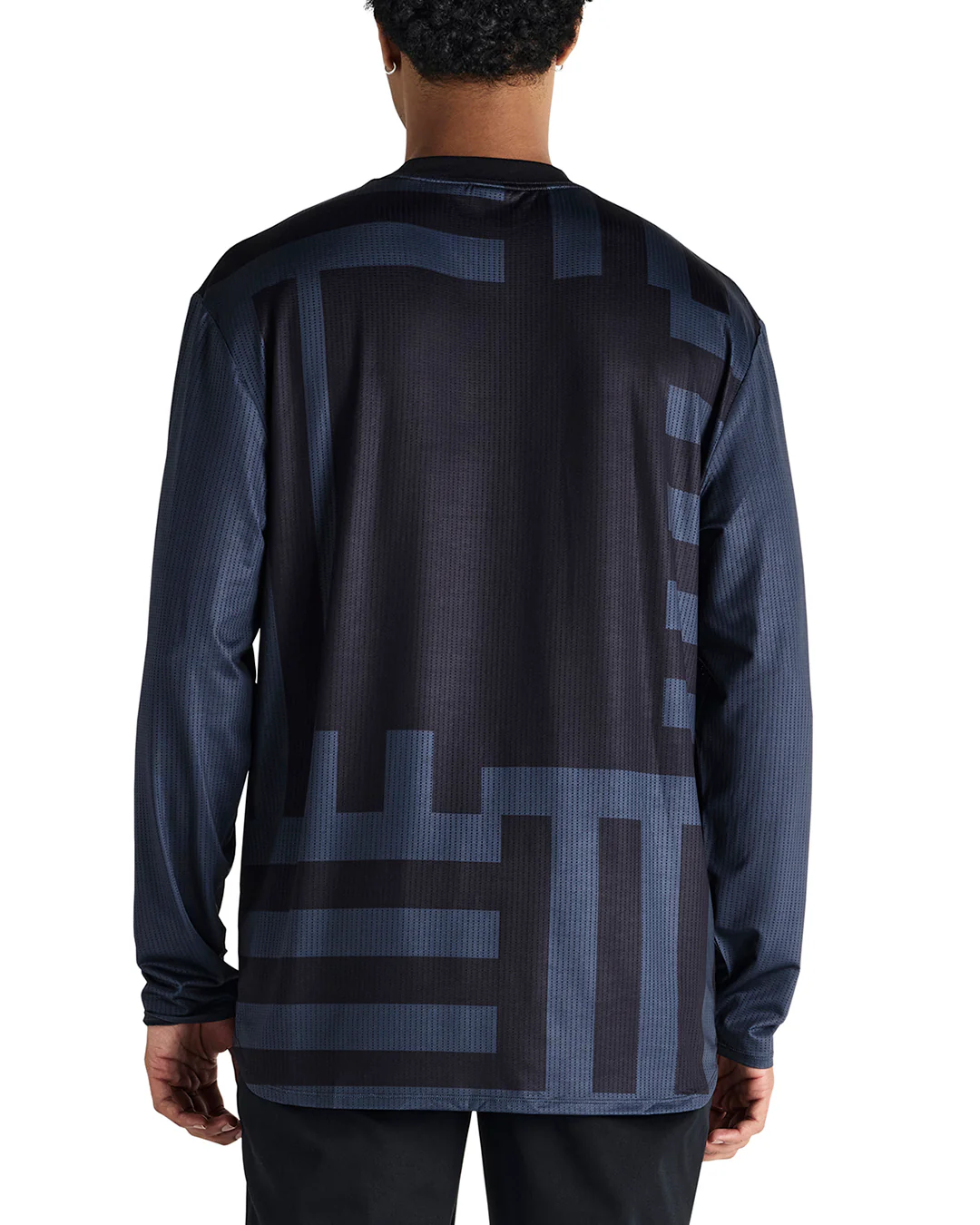 Blackout Moto Jersey - Black - Image 2