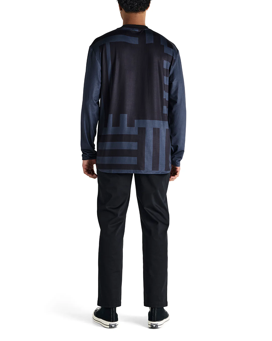 Blackout Moto Jersey - Black - Image 5