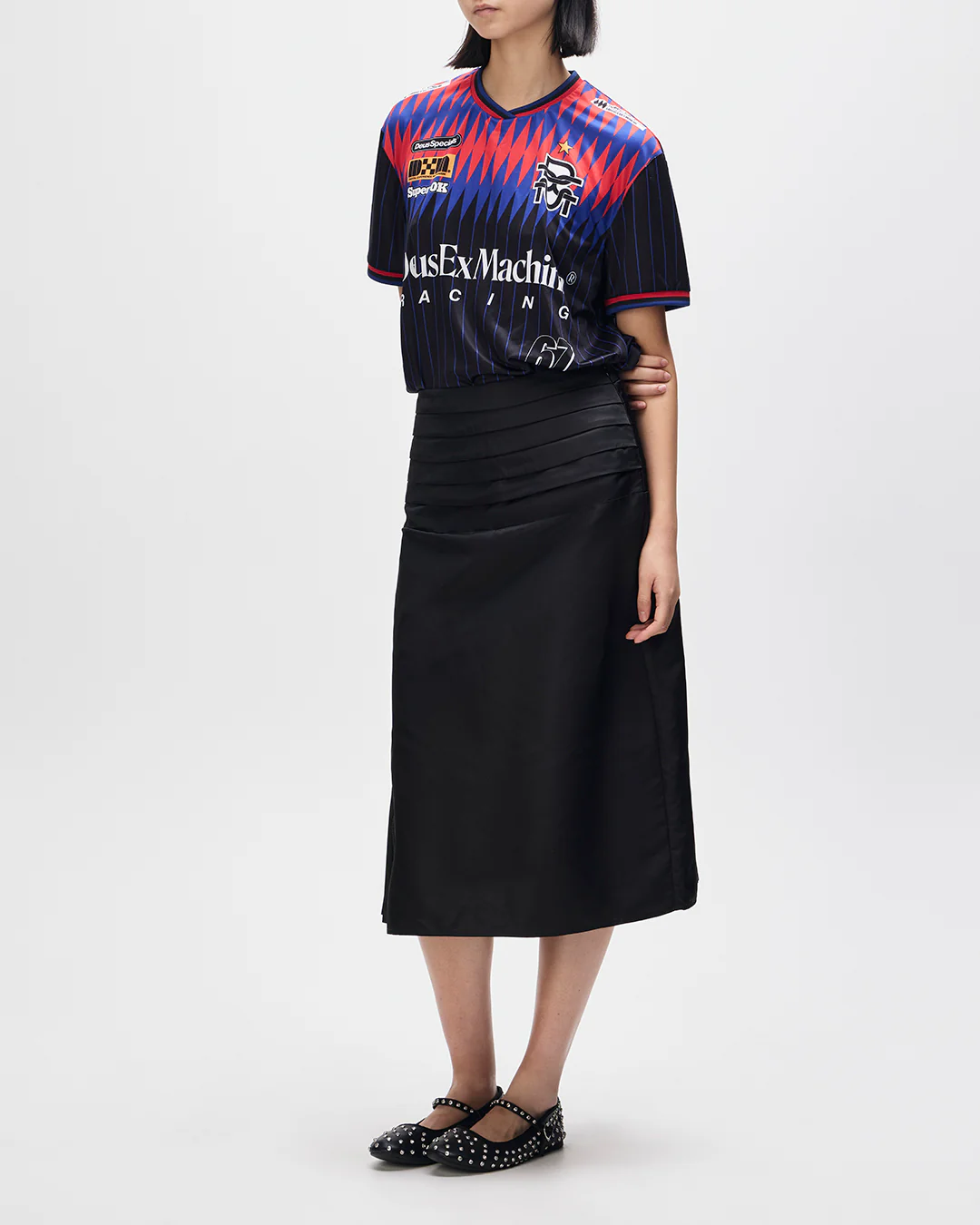 Bouras Moto Tee - Black - Image 7