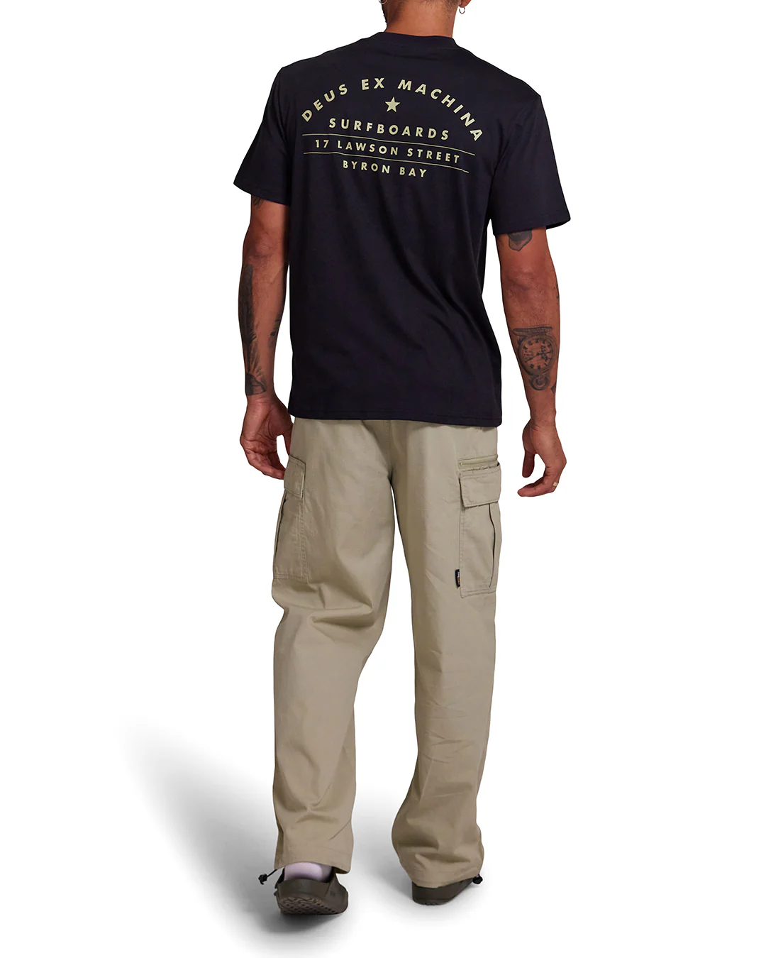 Byron Surf Tee - Black - Image 3