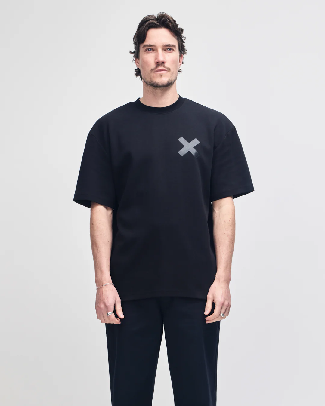 Camperdown Address Tee - Black