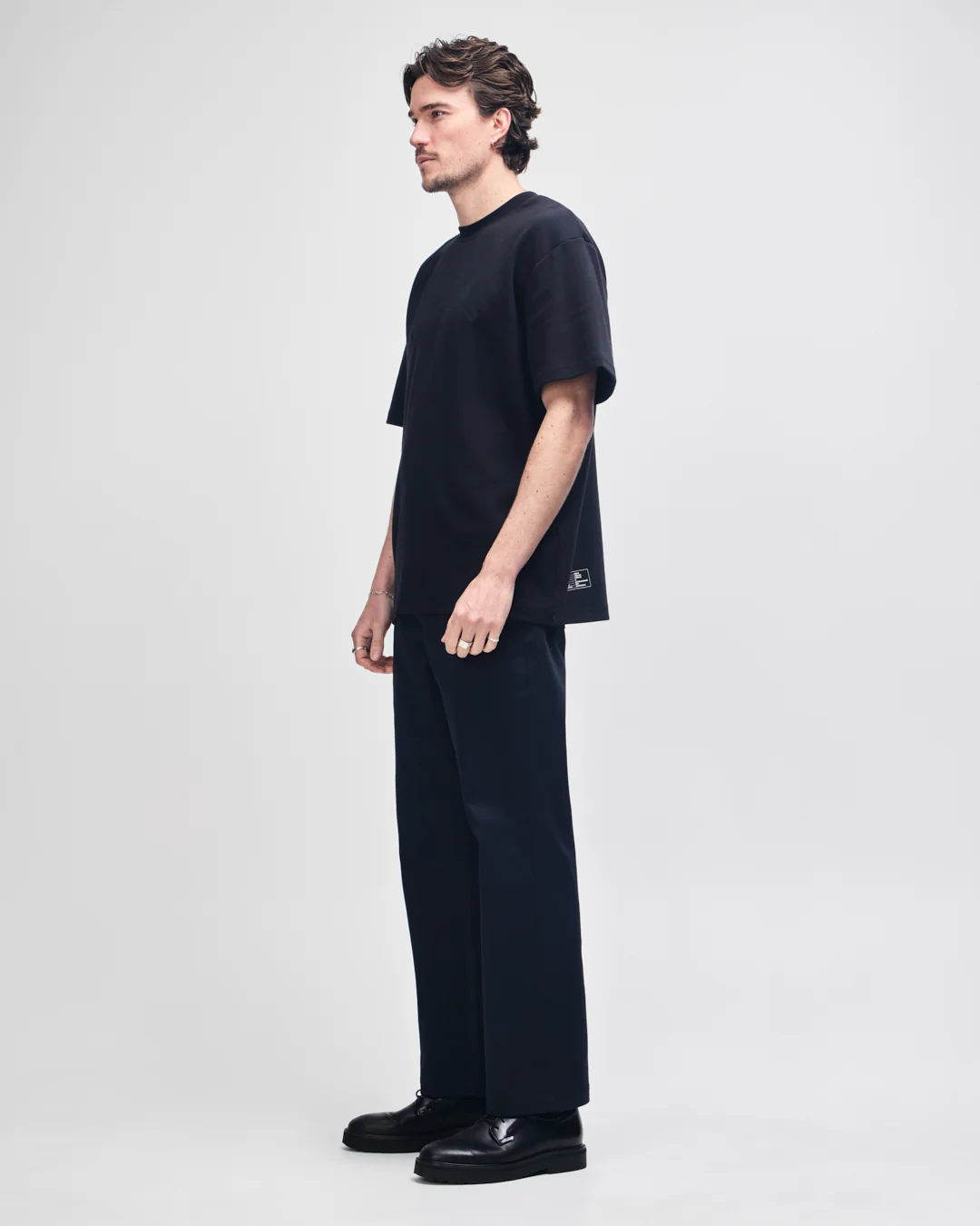 Camperdown Address Tee - Black - Image 10
