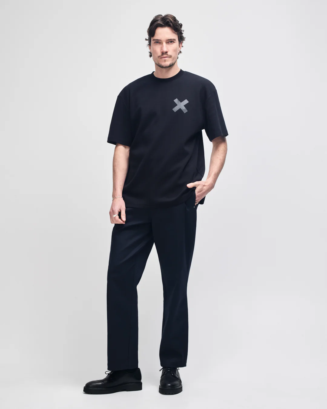 Camperdown Address Tee - Black - Image 5