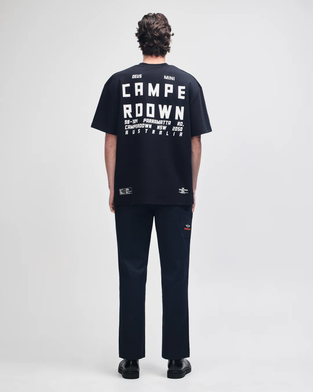 Camperdown Address Tee - Black - Image 6