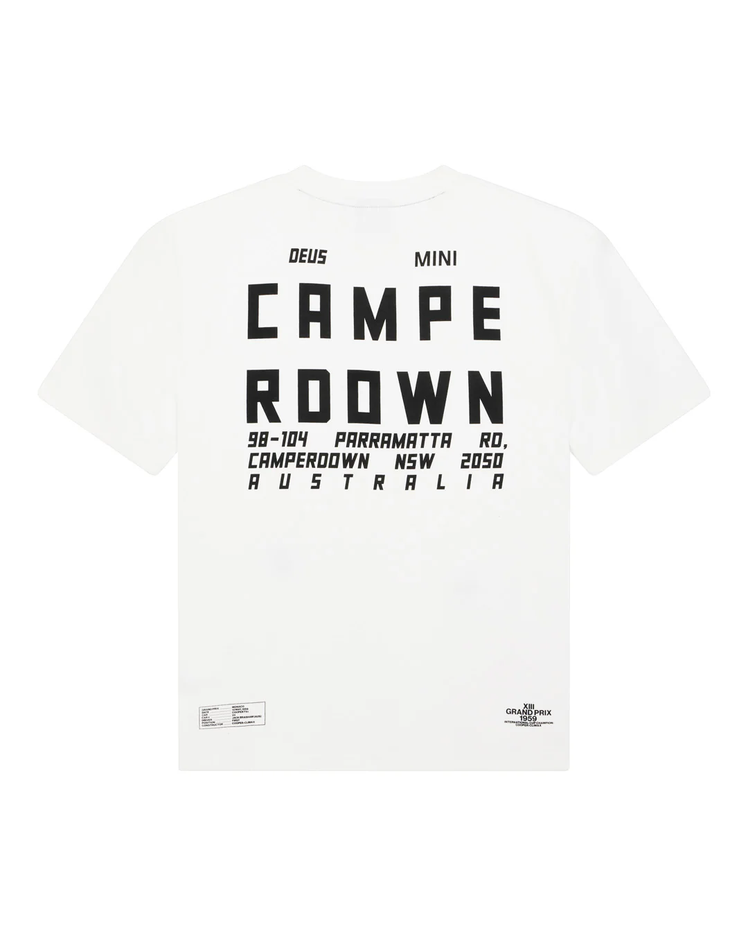 Camperdown Address Tee - Vintage White - Image 4