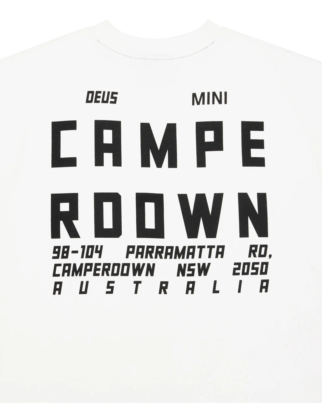 Camperdown Address Tee - Vintage White - Image 5