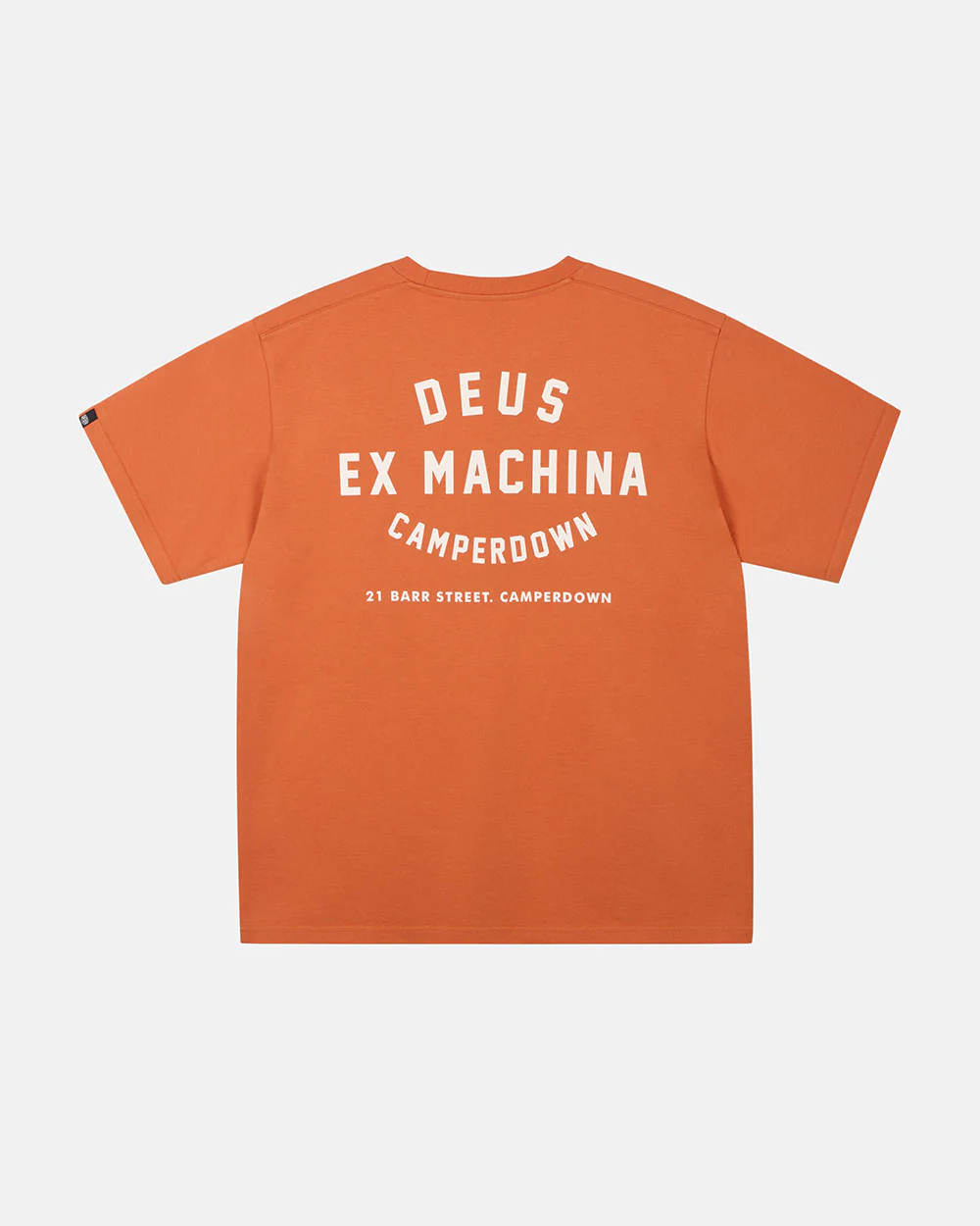 Camperdown College Address Tee - Orange