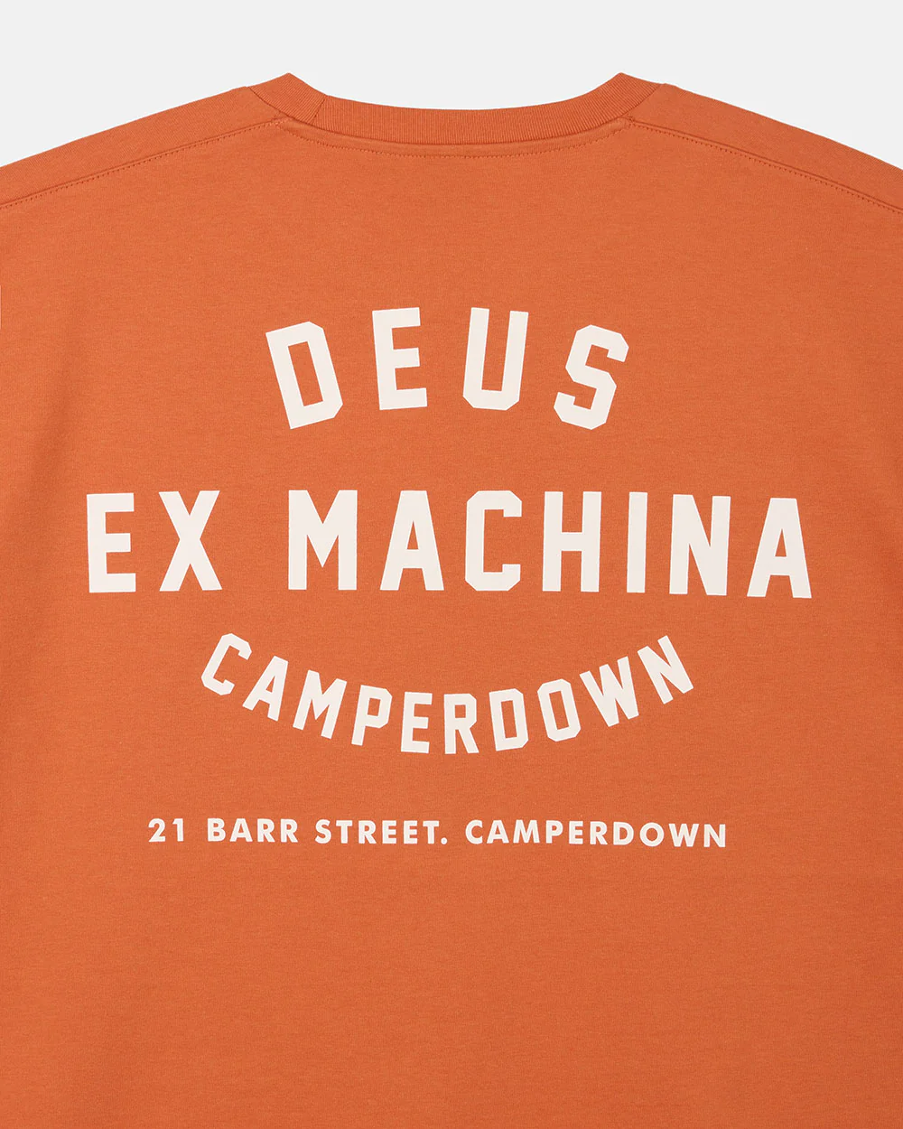 Camperdown College Address Tee - Orange - Image 5