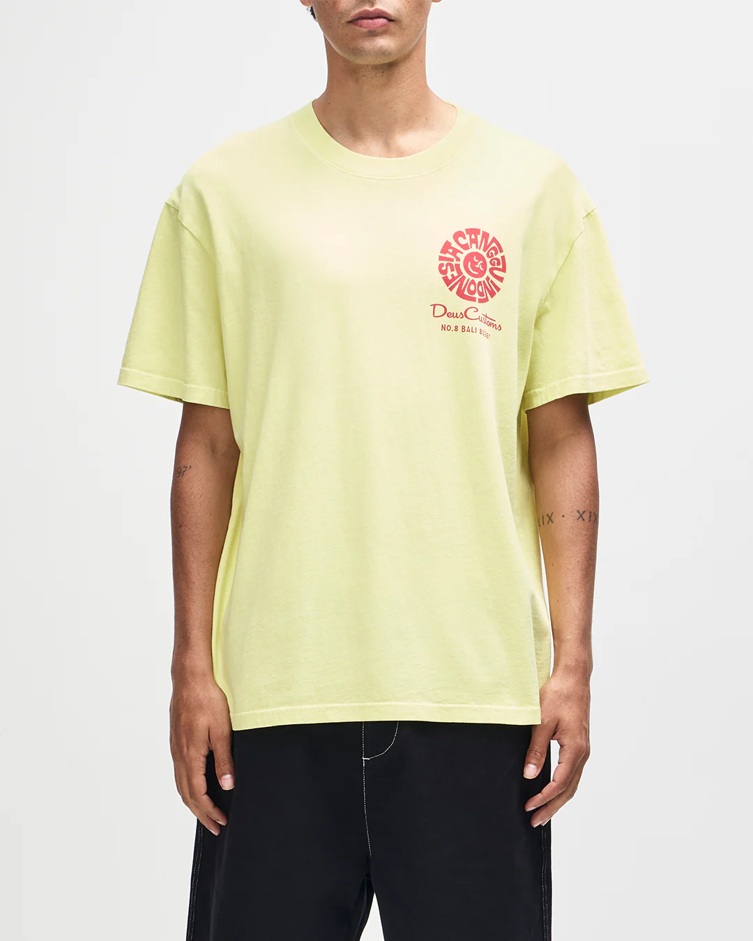 Canggu Address Tee - Canary Yellow