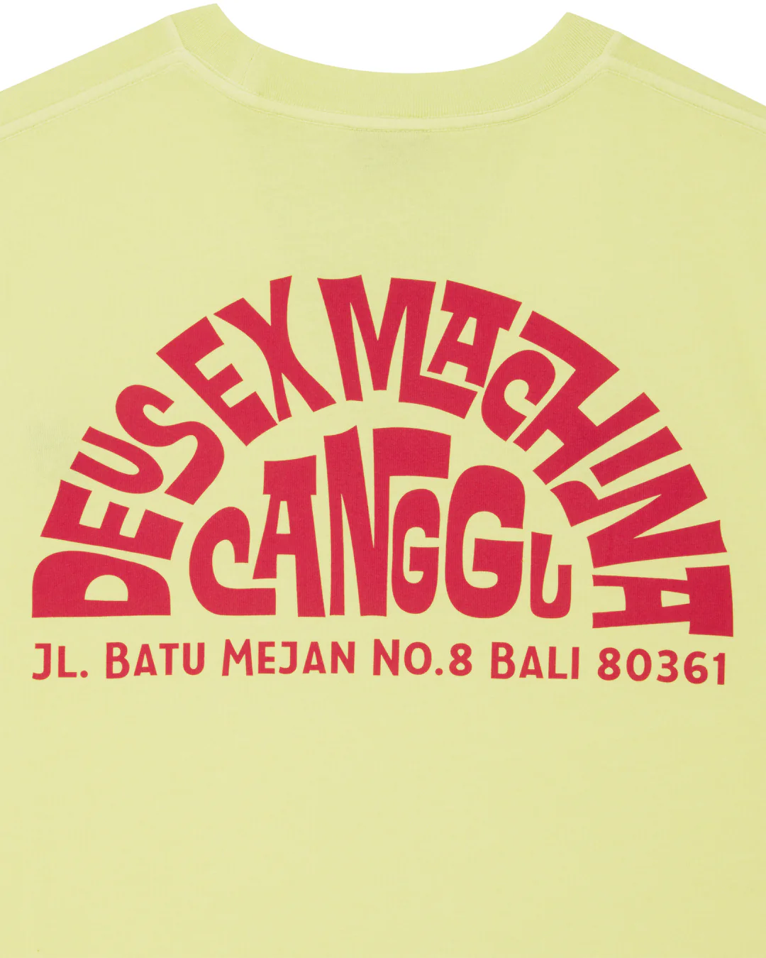 Canggu Address Tee - Canary Yellow - Image 10