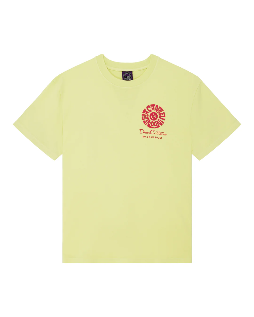 Canggu Address Tee - Canary Yellow - Image 3