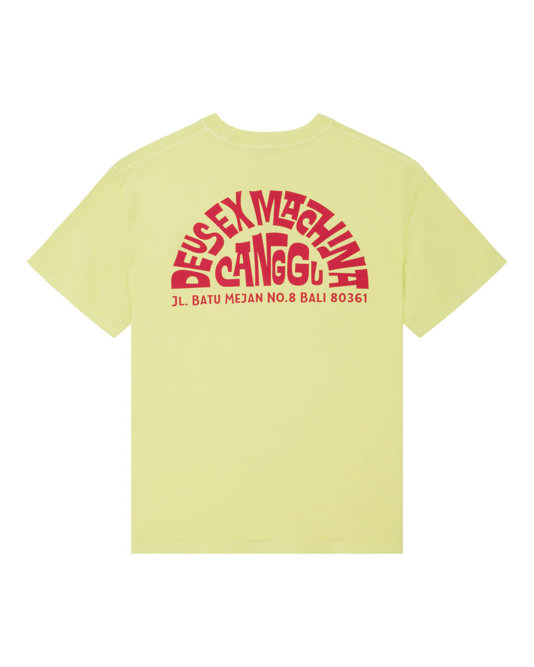 Canggu Address Tee - Canary Yellow - Image 4