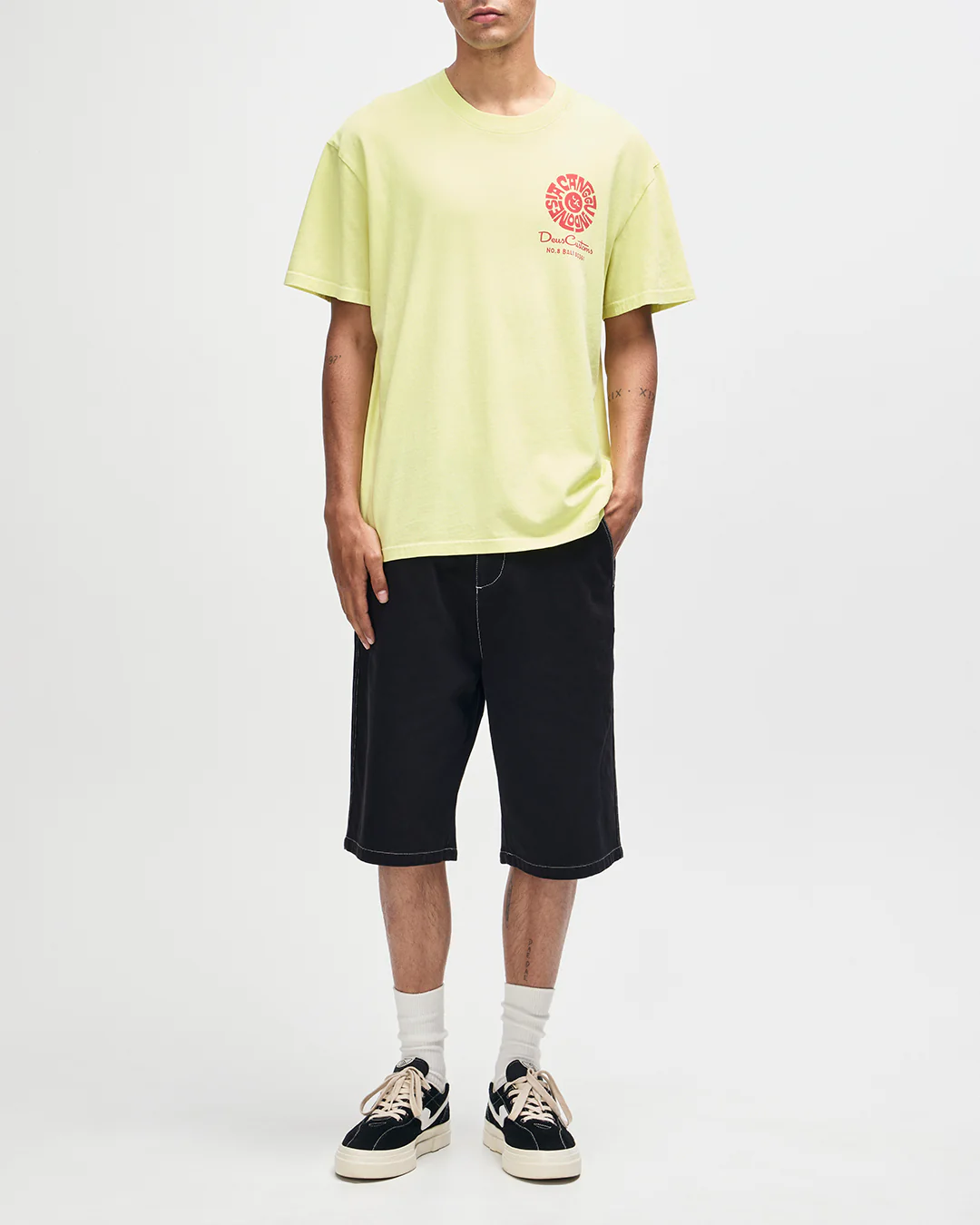 Canggu Address Tee - Canary Yellow - Image 6