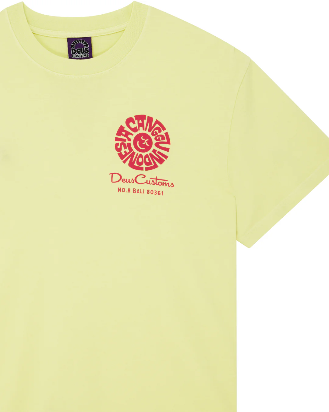 Canggu Address Tee - Canary Yellow - Image 9