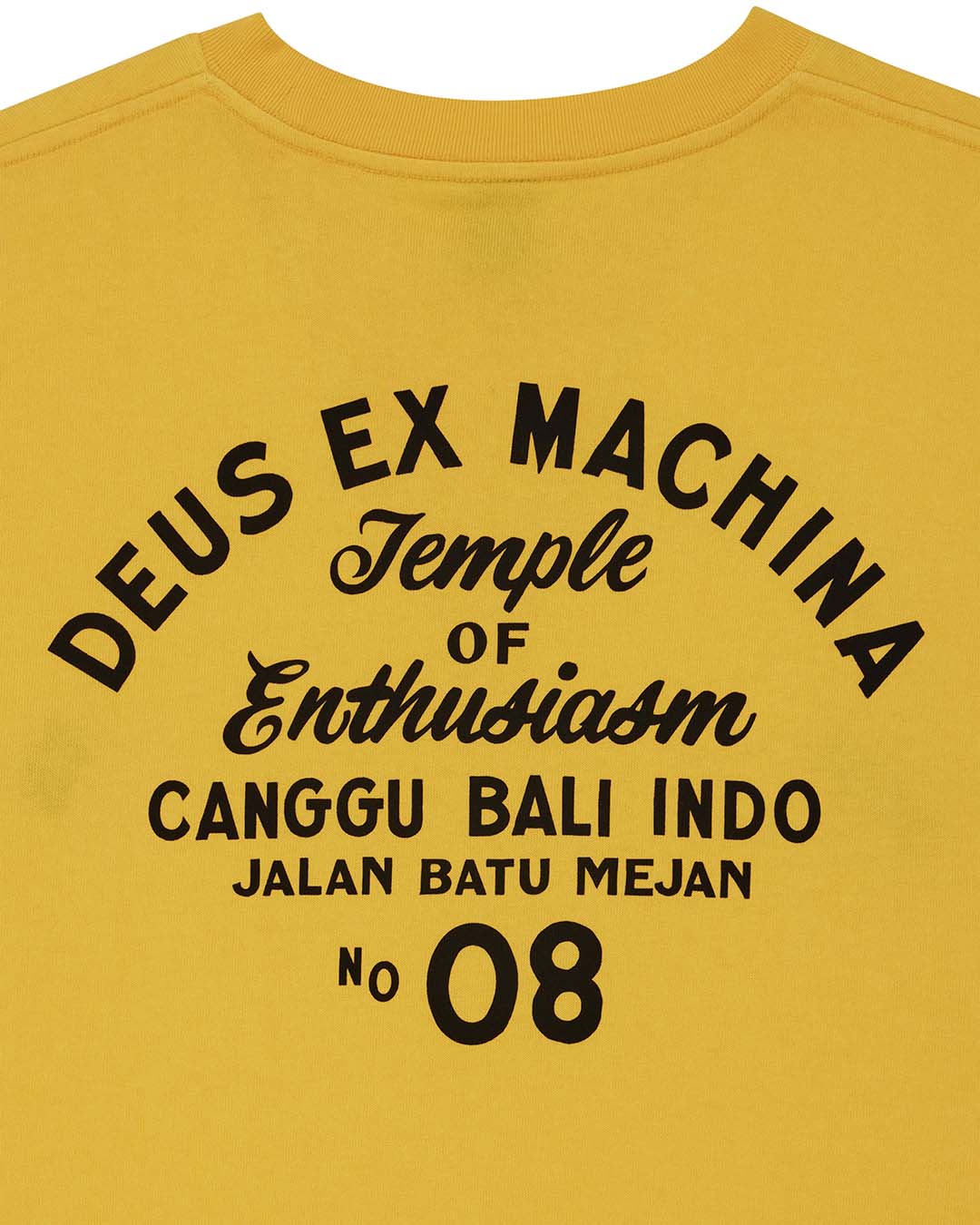 Canggu Sign Tee - Citrus Yellow - Image 4
