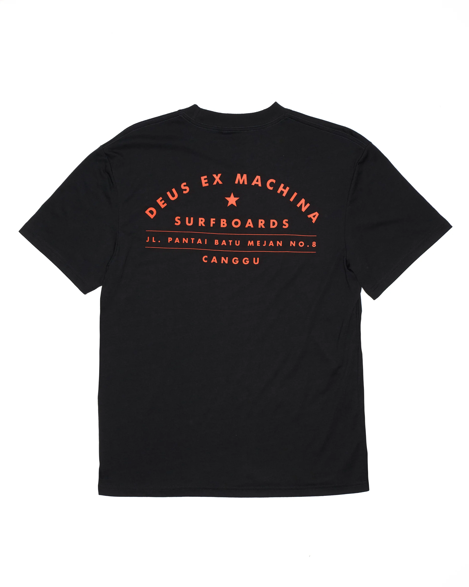 Canggu Surf Address Tee - Black - Image 7
