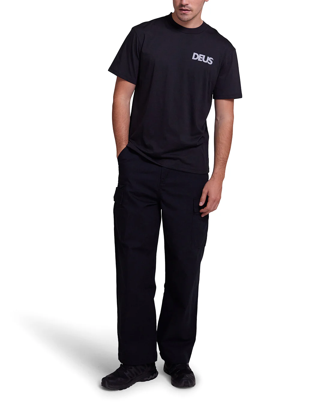 Canggu Surf Tee - Black - Image 2