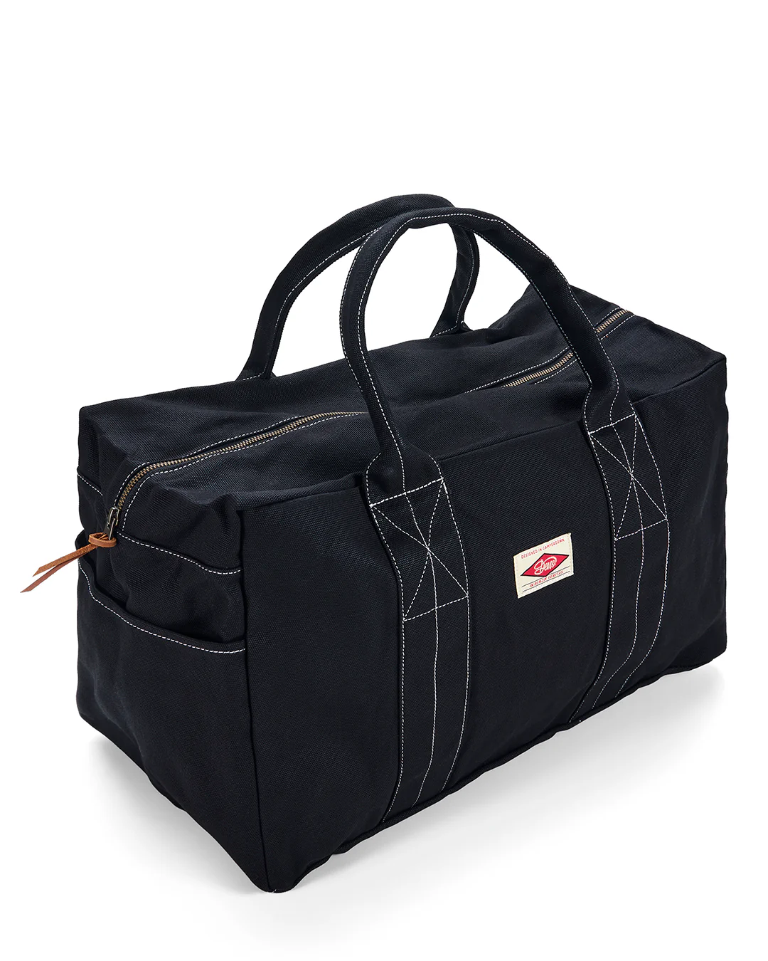 Canvas Duffle Bag - Black - Image 2