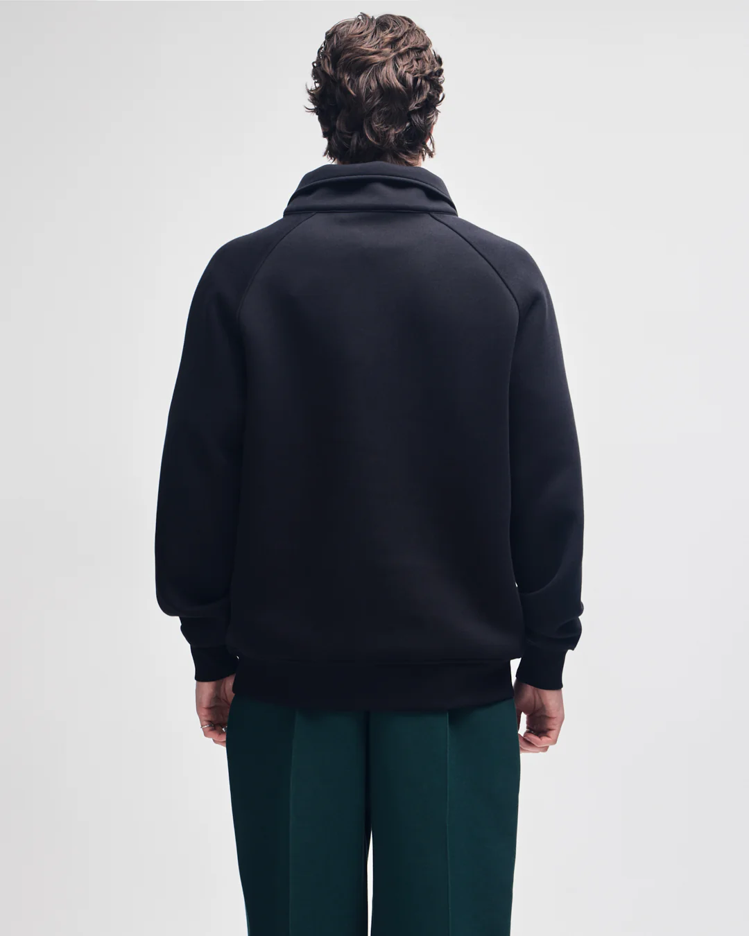 Cc 1/4 Zip Fleece - Black - Image 2