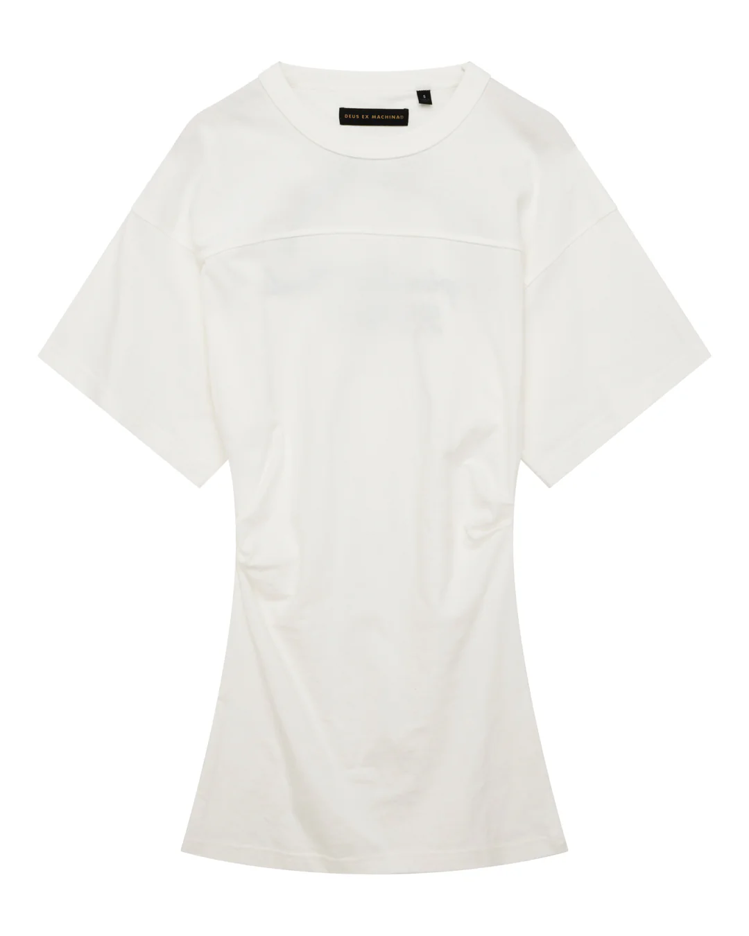 Christine Embro Tee Dress - Antique White - Image 3