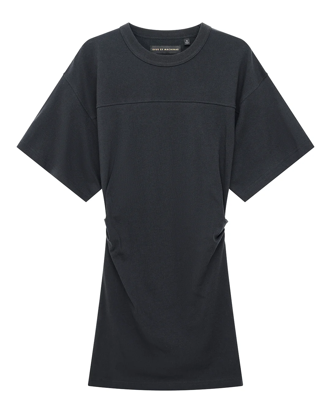 Christine Embro Tee Dress - Black - Image 3