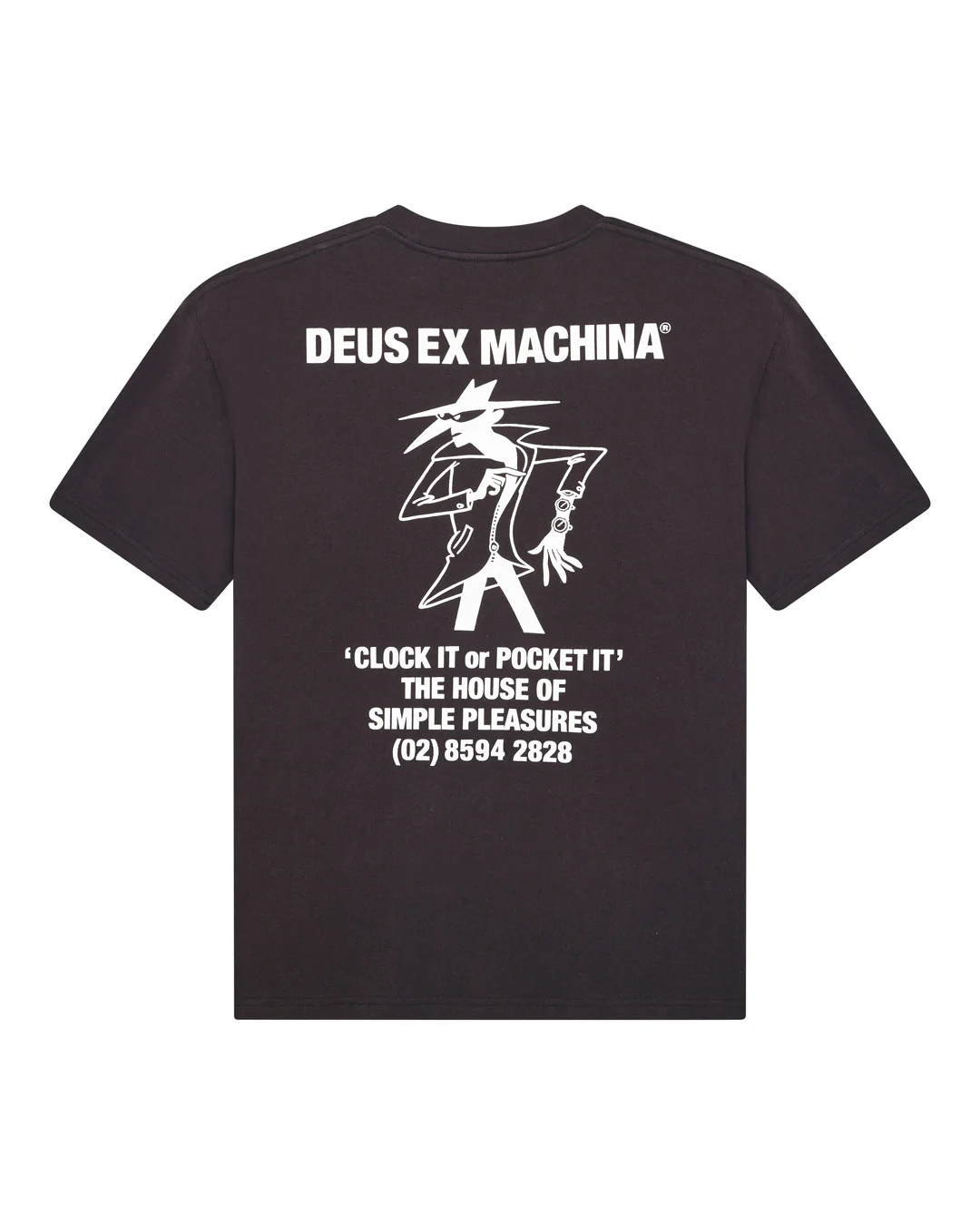 Clock It Os Tee - Anthracite - Image 4