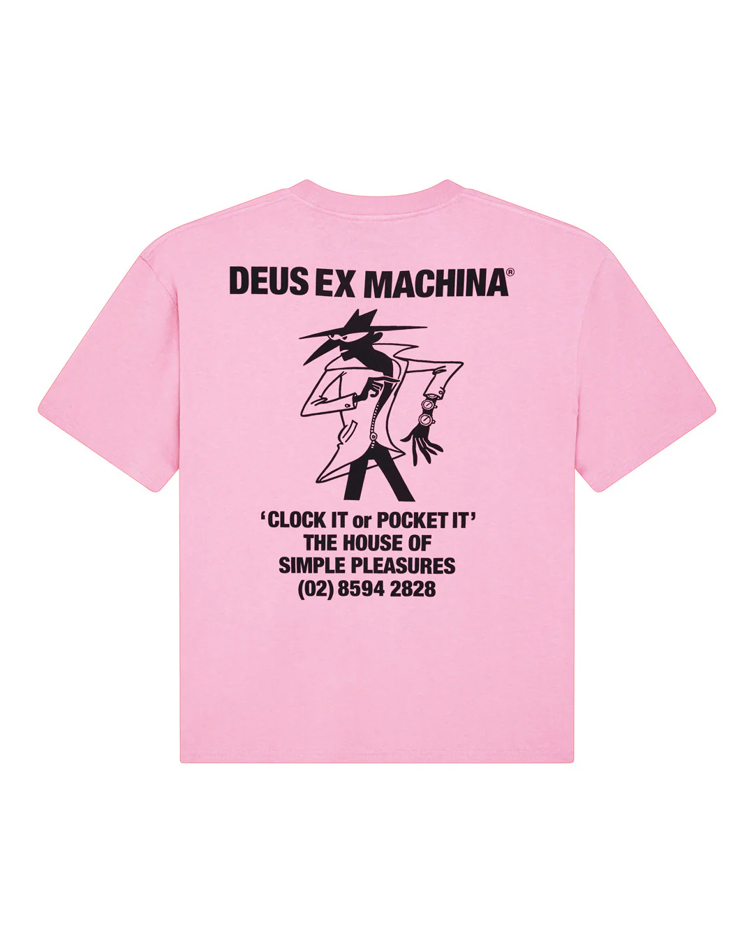 Clock It Os Tee - Prism Pink - Image 3
