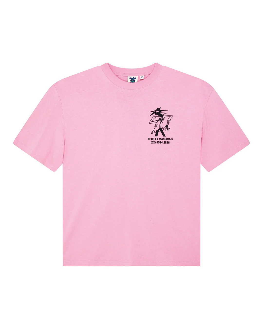 Clock It Os Tee - Prism Pink - Image 4