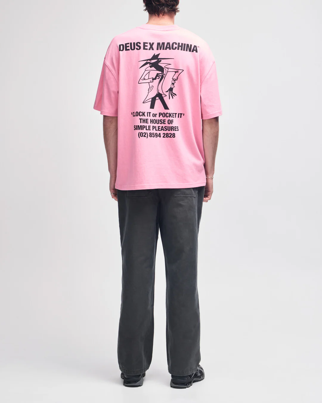 Clock It Os Tee - Prism Pink - Image 6