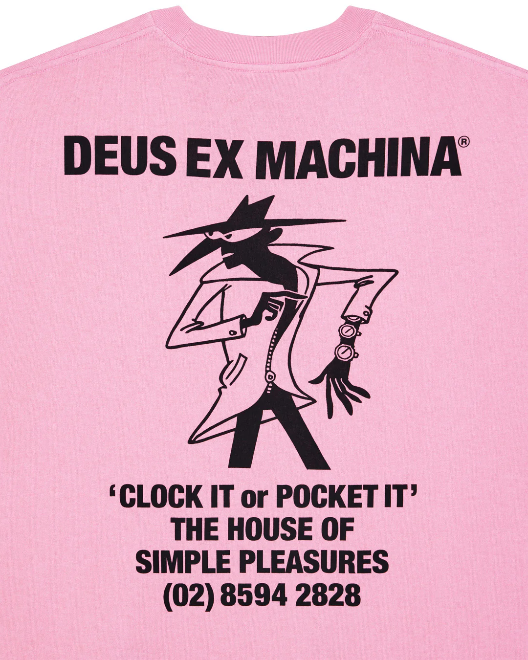 Clock It Os Tee - Prism Pink - Image 7