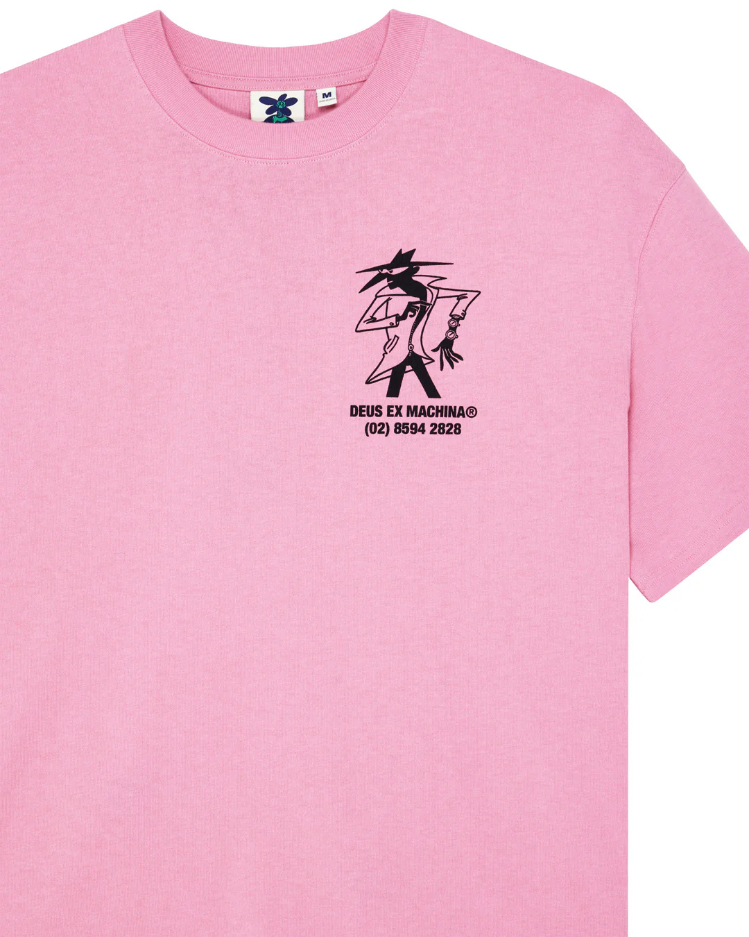 Clock It Os Tee - Prism Pink - Image 8