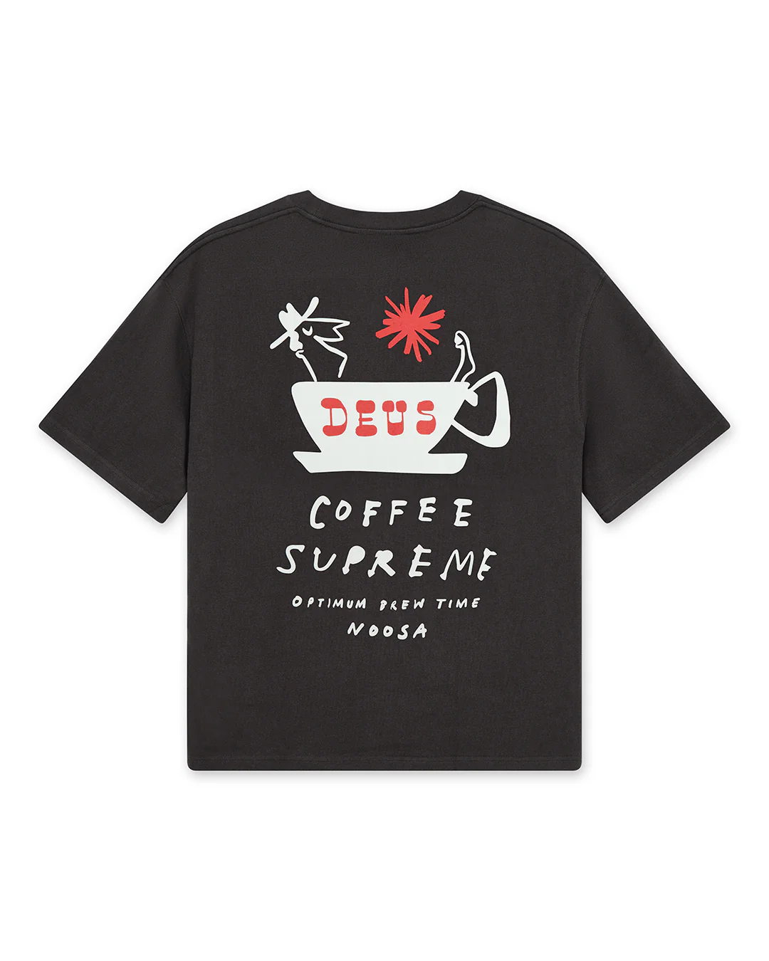 Coffee Supreme Noosa Tee - Anthracite - Image 4