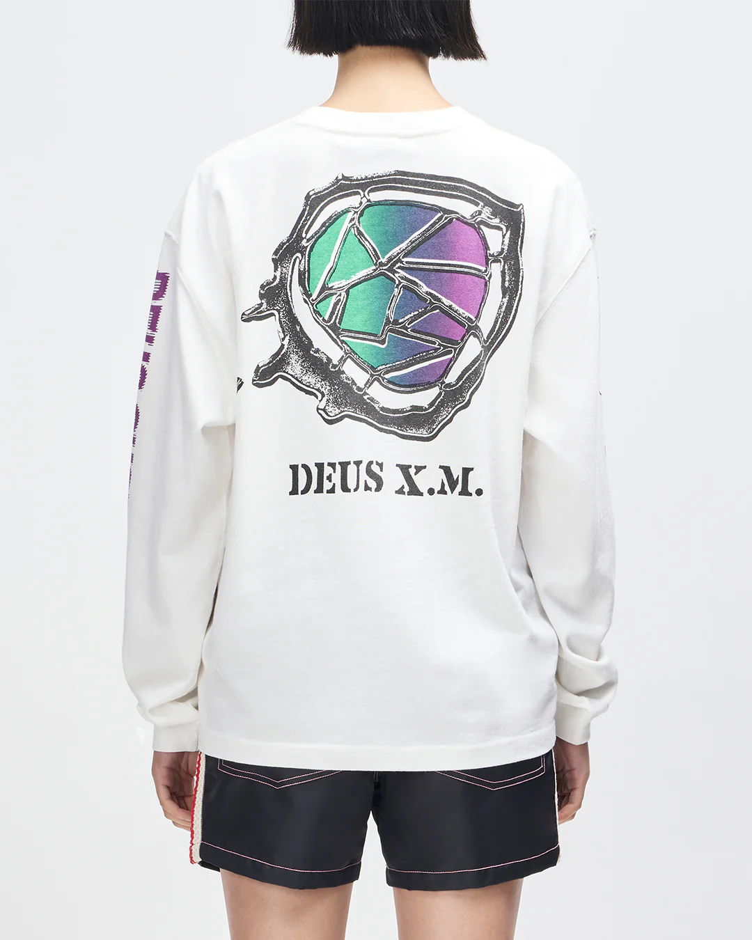 Cosmic Encounter LS Tee - Vintage White - Image 5