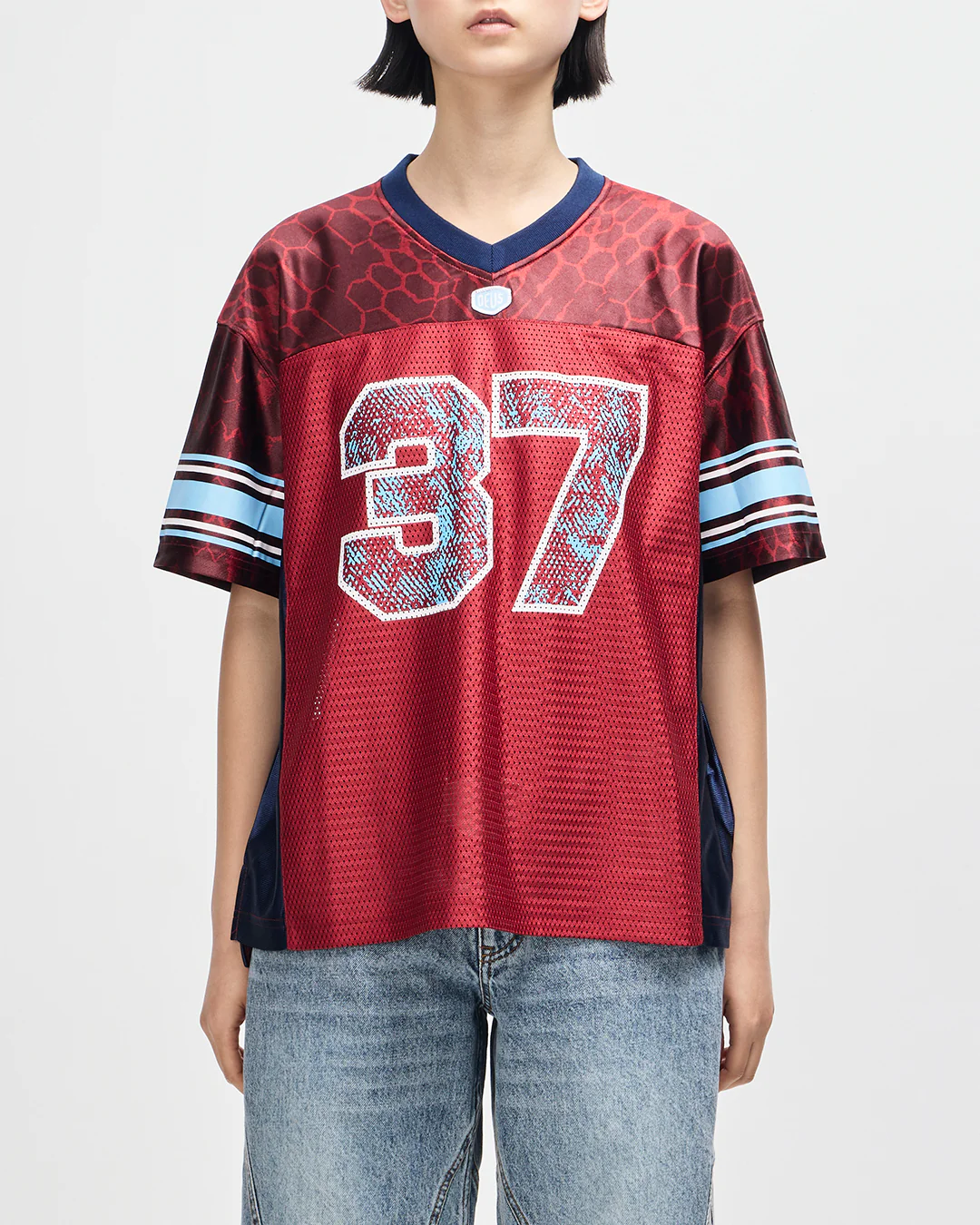 Cresto #37 Top - Burgundy