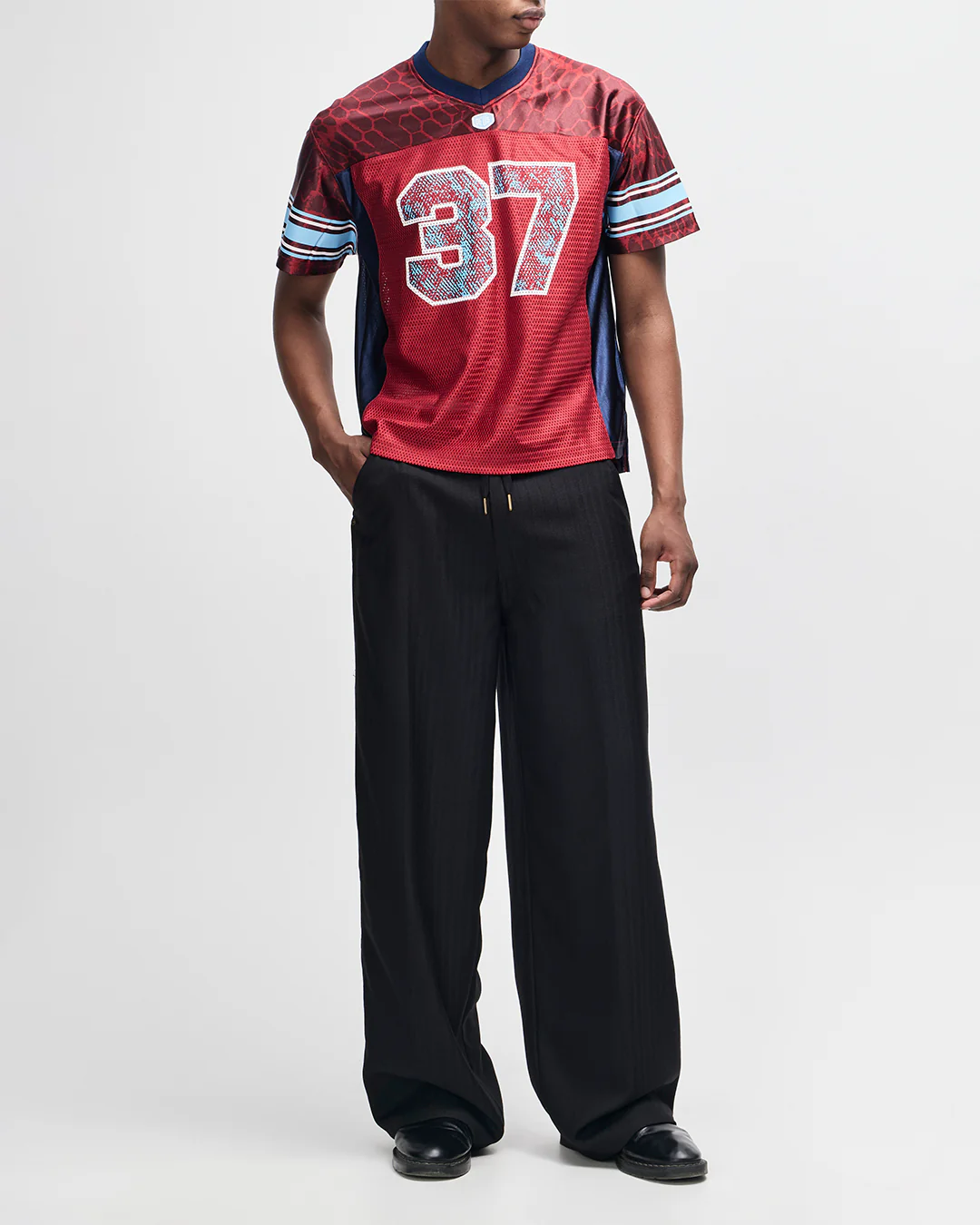 Cresto #37 Top - Burgundy - Image 8
