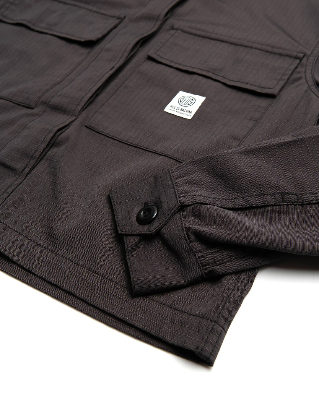 Cropped BDU Shirt - Anthracite - Image 7