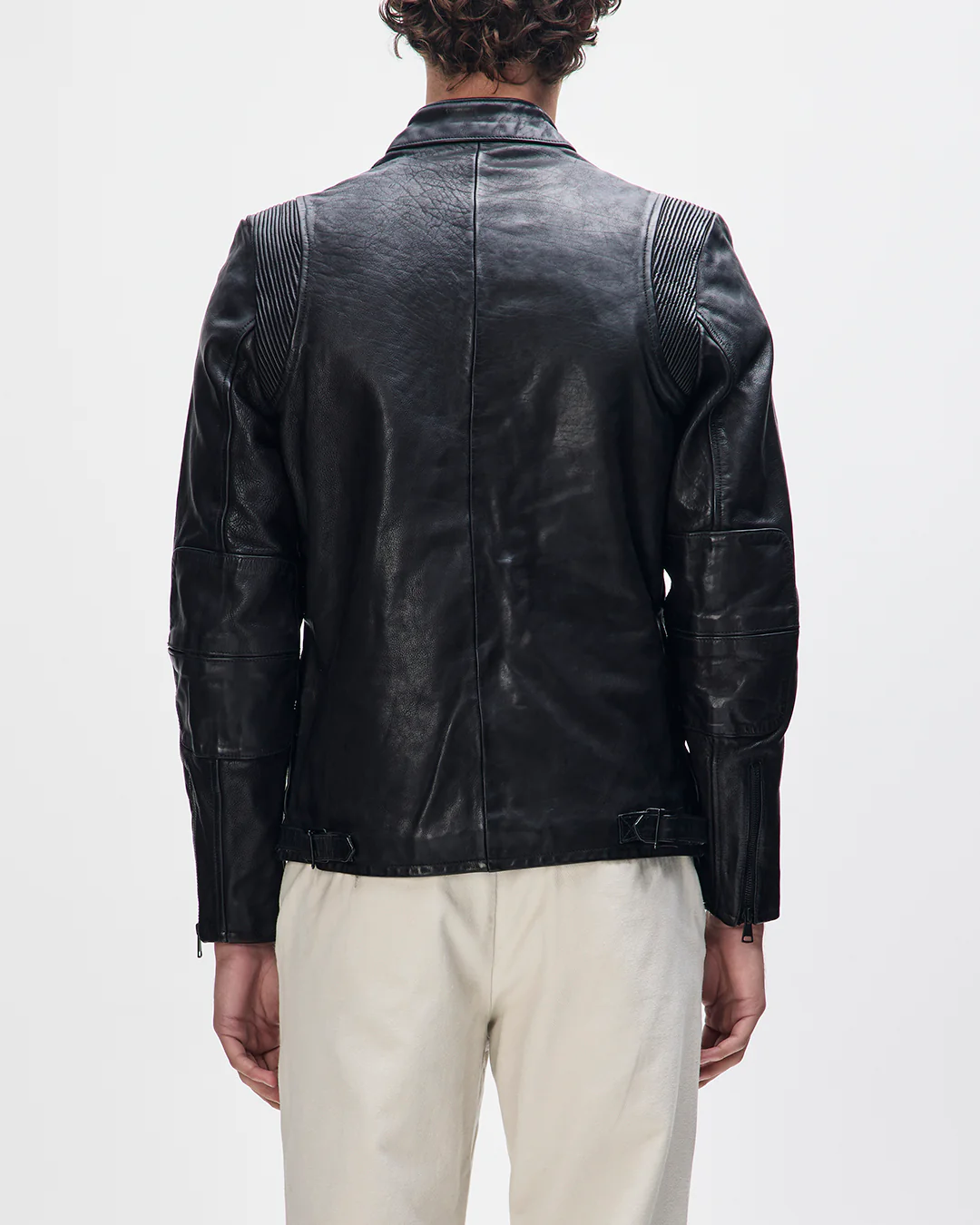 Cruiser Leather Jacket - Black - Image 2