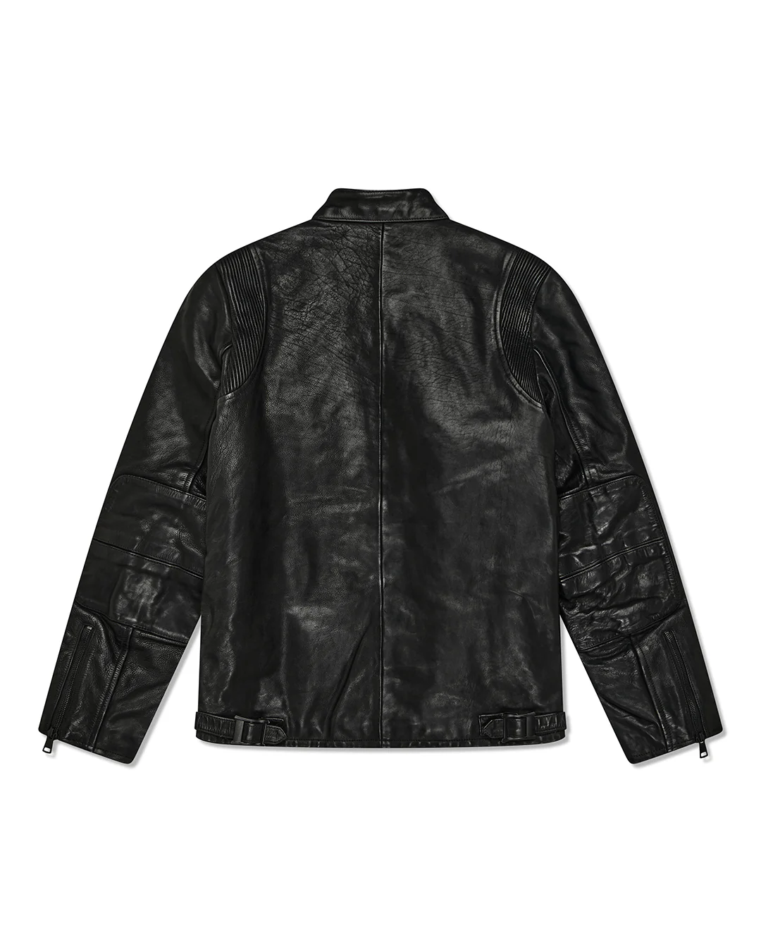 Cruiser Leather Jacket - Black - Image 4