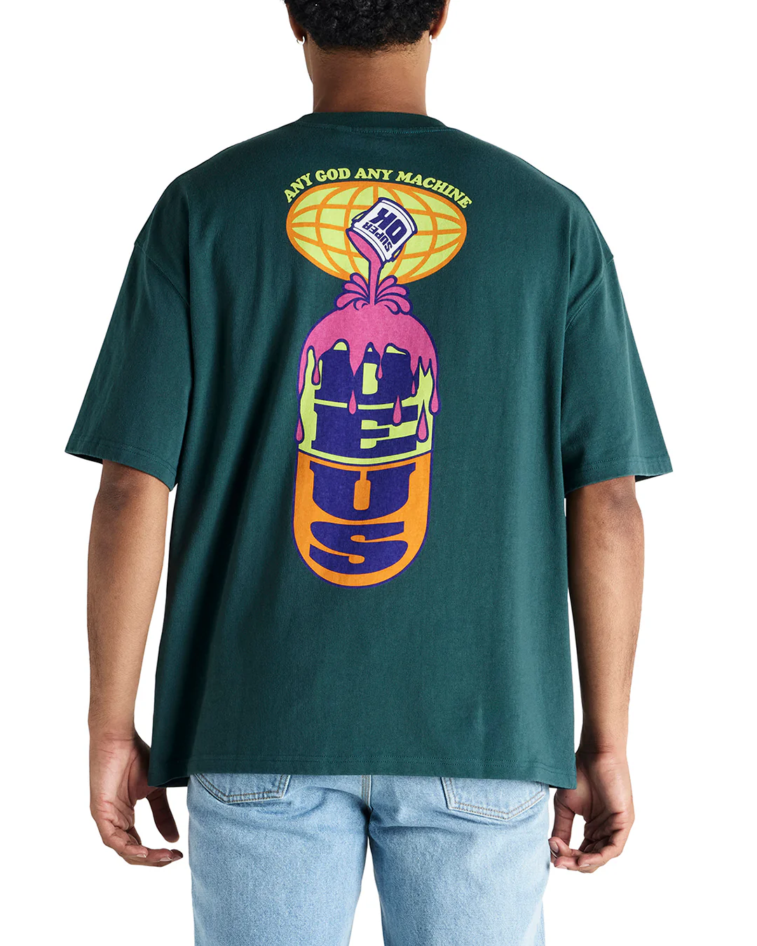 Cure For Pain Tee - Trek Green - Image 2