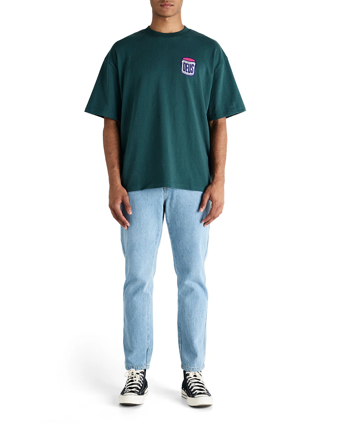 Cure For Pain Tee - Trek Green - Image 3