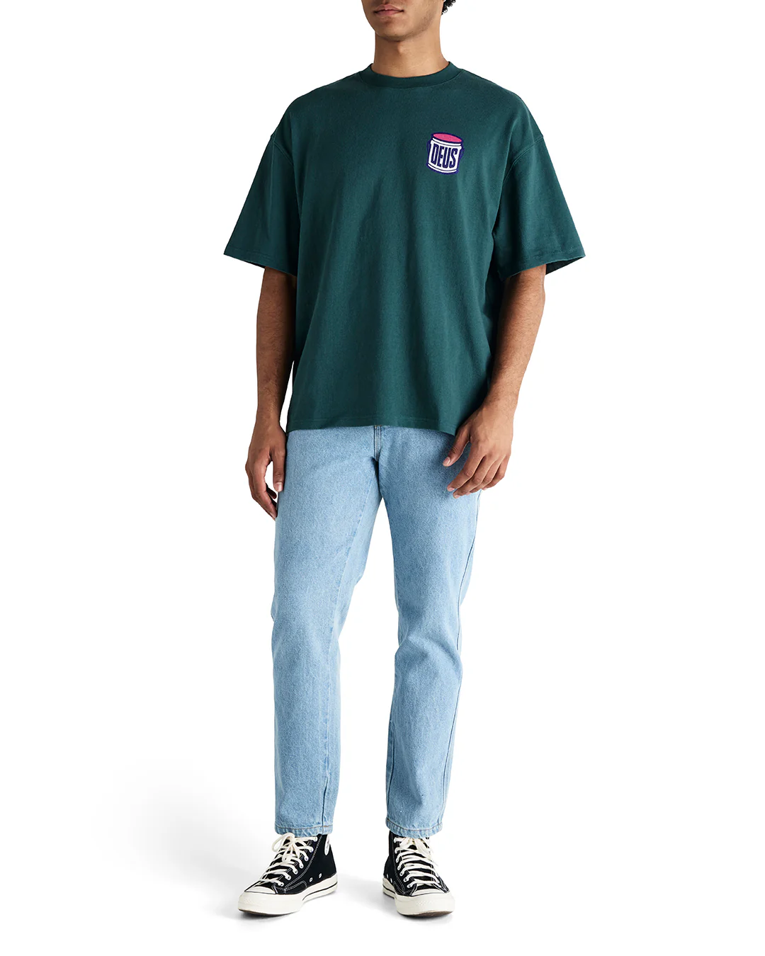 Cure For Pain Tee - Trek Green - Image 4