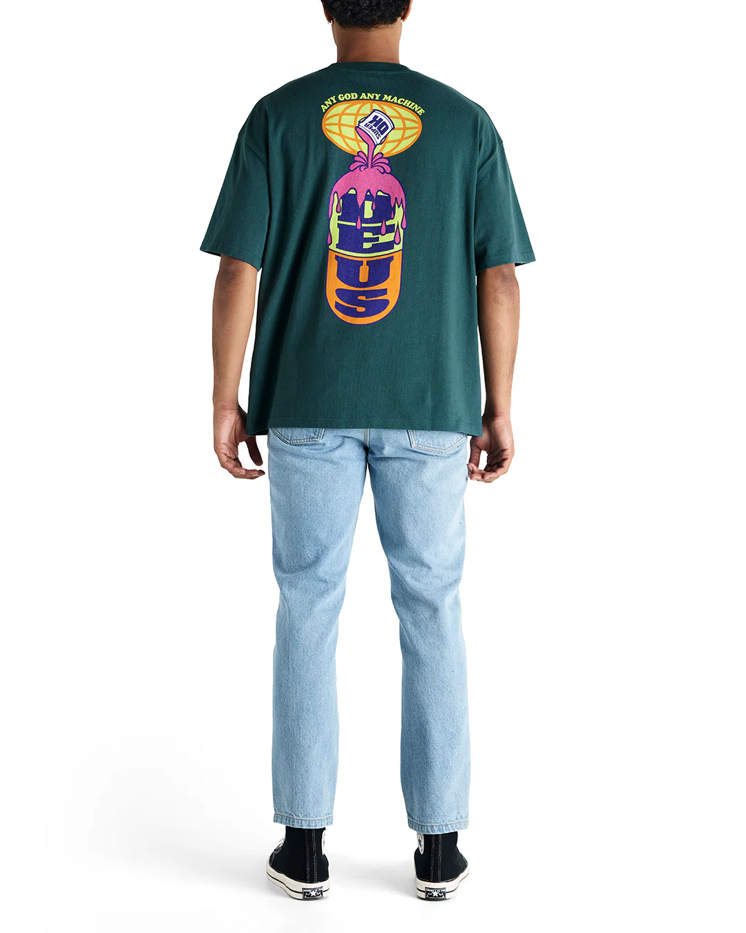 Cure For Pain Tee - Trek Green - Image 6