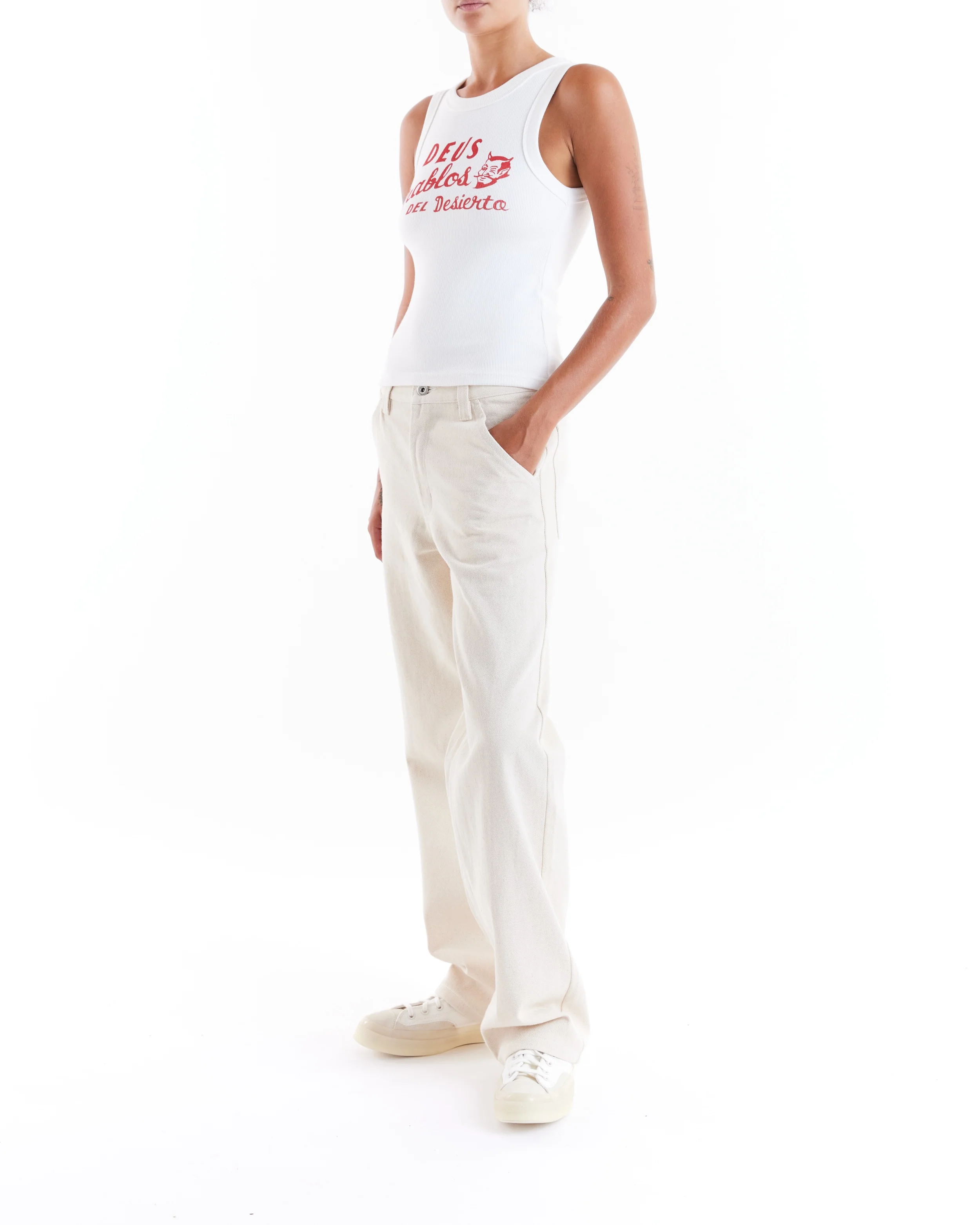 D.O.D Tank - Vintage White - Image 4