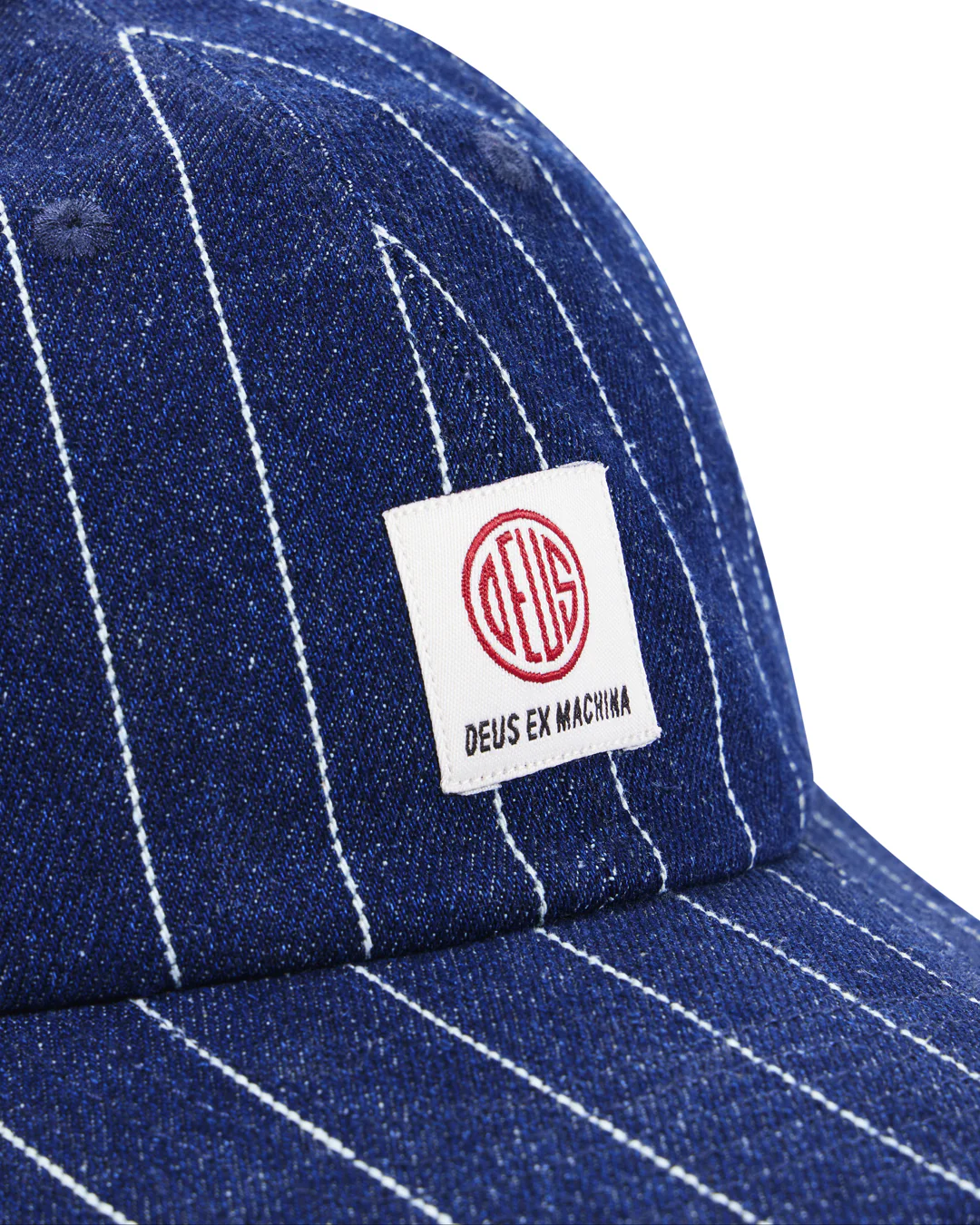 Dallas Stripe Cap - Indigo - Image 3