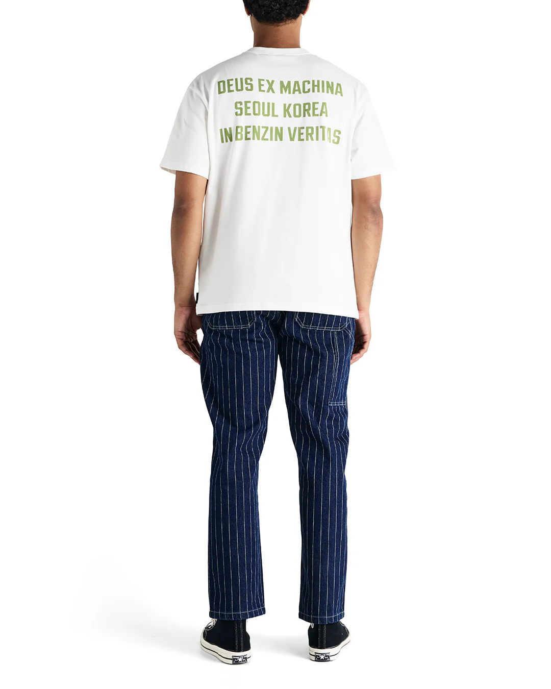 Dallas Stripe Work Pant - Indigo - Image 4