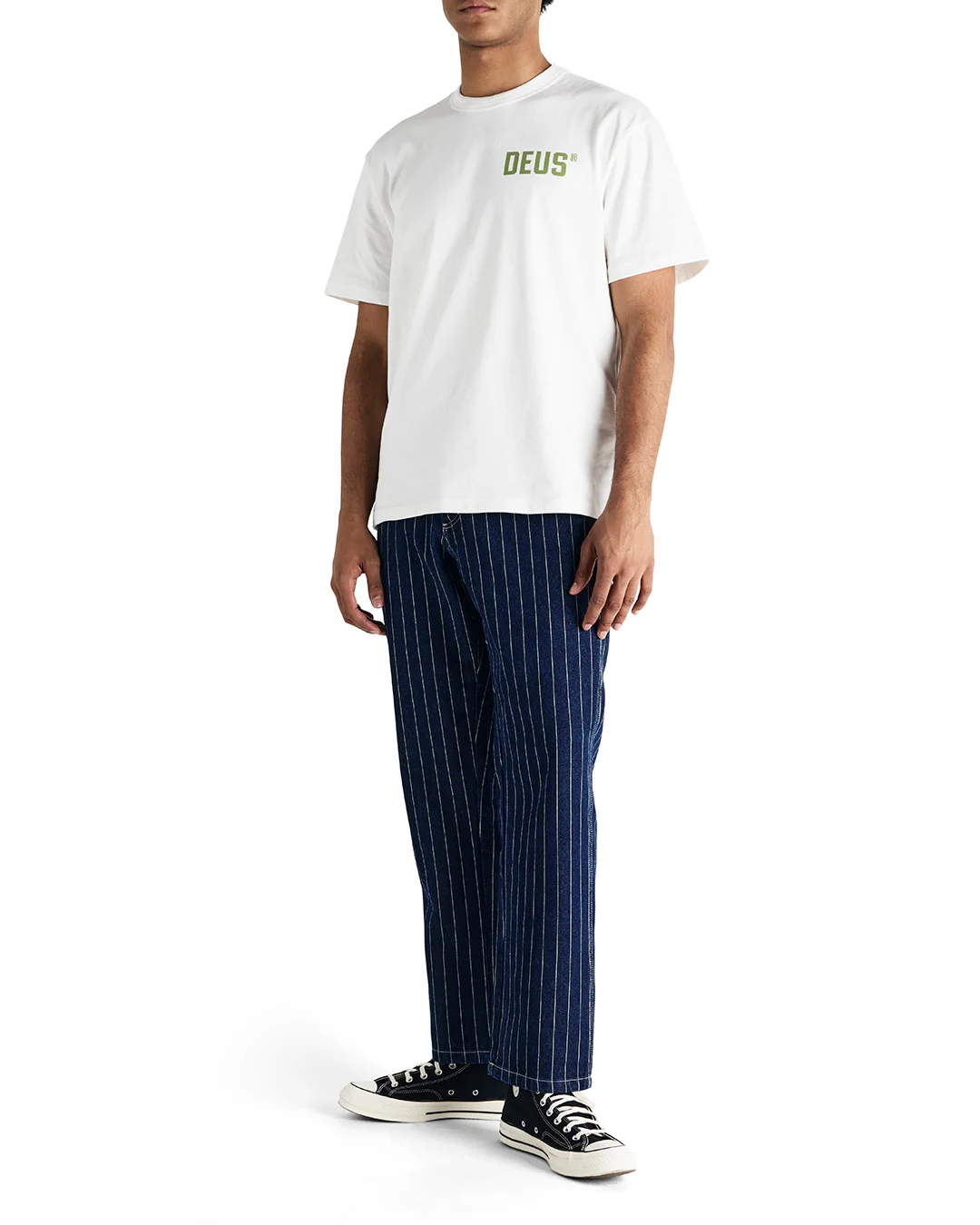 Dallas Stripe Work Pant - Indigo - Image 5